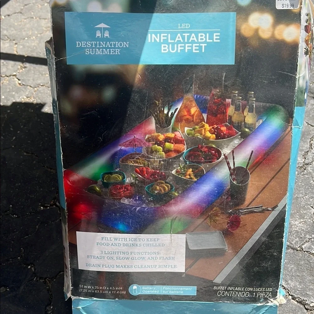 LED Inflatable Buffet - Multicolor